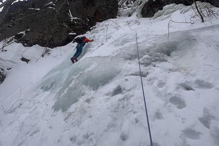 Ice Climbing in Bear Creek, PA — Guided Frozen Waterfall Climbs in the Poconos photo 5