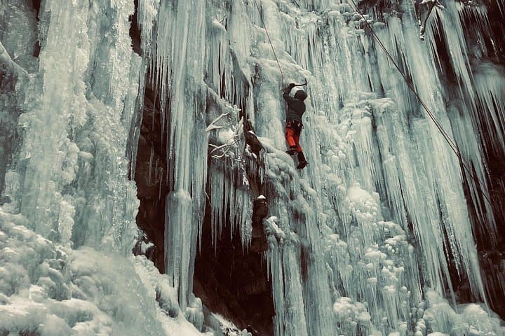 Ice Climbing in Bear Creek, PA — Guided Frozen Waterfall Climbs in the Poconos photo 6