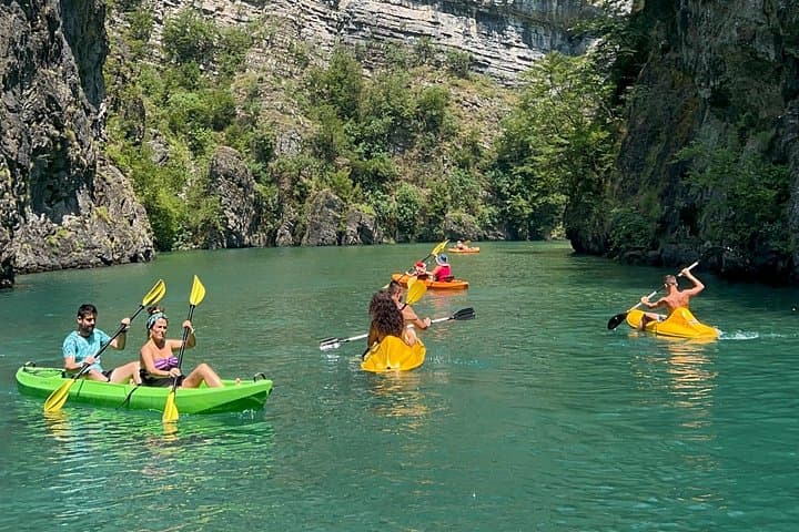 Komani Lake to Shala River: Scenic Boat Tour through Albania's Fjord-Like Canyons