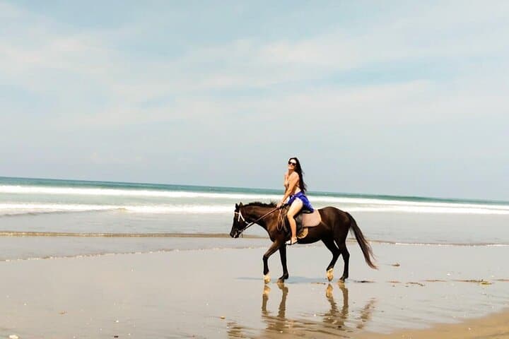 Sunset Horseback Riding in Seminyak Bali: Beach Ride with Free Pickup photo 2