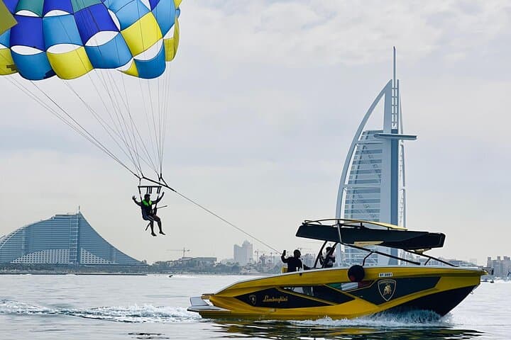 Parasail Dubai: 30-Min Flight Over Burj Al Arab, Dubai Marina & Palm Jumeirah photo 3