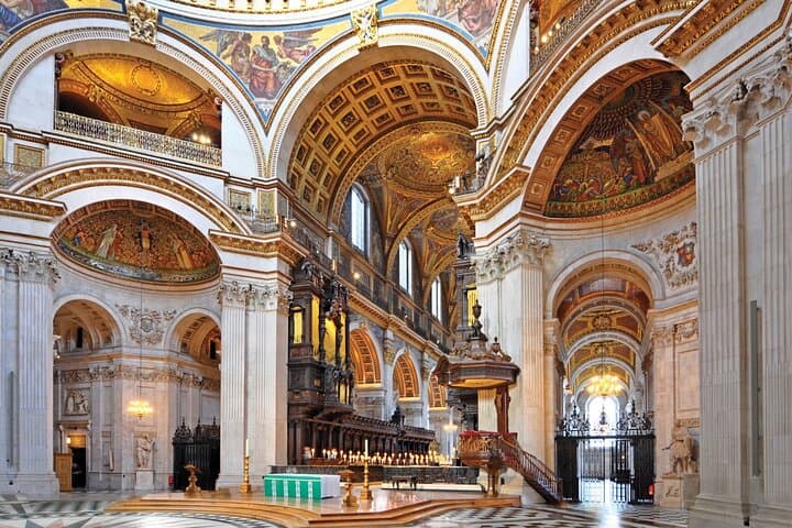 Explore St Paul's Cathedral: Entry, Dome Views & City Walk in London photo 4