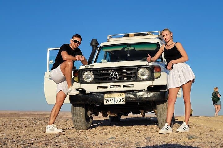 Hurghada Family Desert Safari: Quad, Buggy, Jeep & Camel Adventure