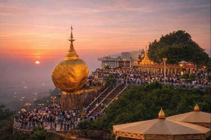 Golden Rock Day Trip from Yangon: Private Kyaiktiyo Pagoda Tour photo 2