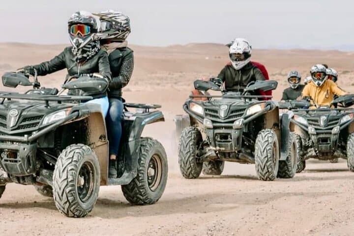 Agafay Desert Quad Biking, Camel Ride & Starlit Dinner from Marrakech
