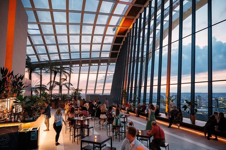 Sky Garden London: 2-Course Dinner at The Larch + Rooftop Garden Access photo 3
