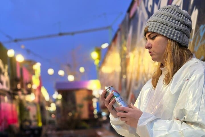 Color Rush Munich: Old Town Night Walk & Spray-Paint Postcard Workshop photo 2