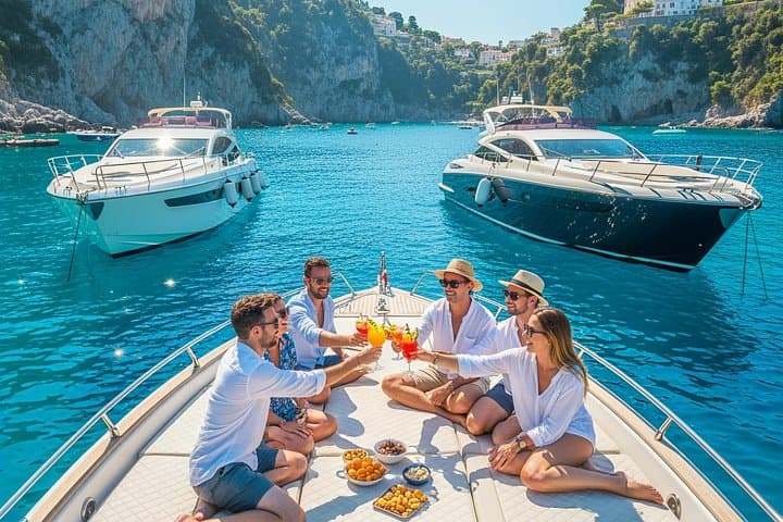 Amalfi Coast & Capri Luxury Boat Excursion from Salerno: Full-Day Yacht Tour photo 4