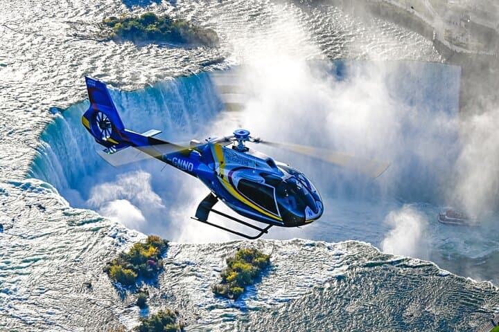 Ultimate Niagara Falls Experience: Helicopter Ride, Boat Cruise, Journey Behind the Falls & Skylon Tower Lunch photo 4