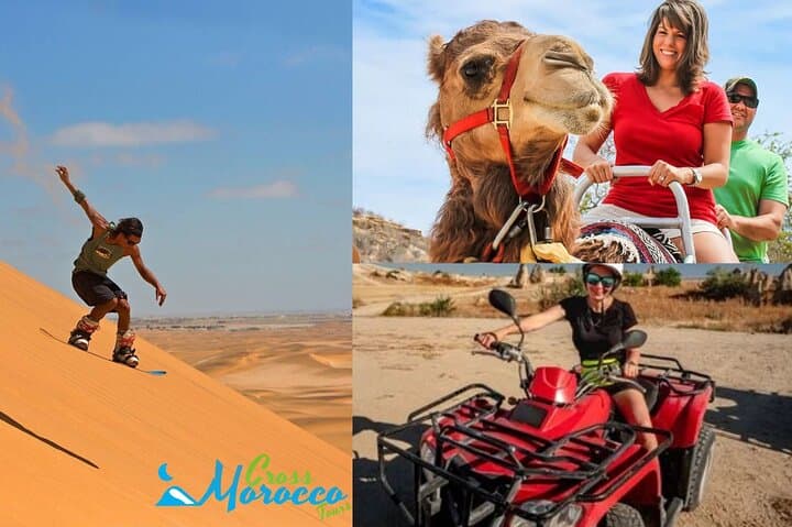 Agadir Desert Adventure: 6-Hour Quad Biking, Camel Ride & Sandboarding