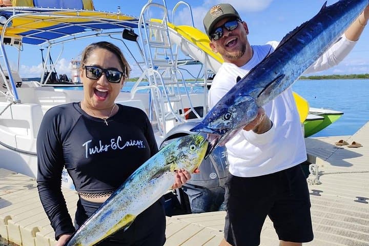 Half-Day Deep Sea Fishing Charter from Providenciales, Turks and Caicos photo 1