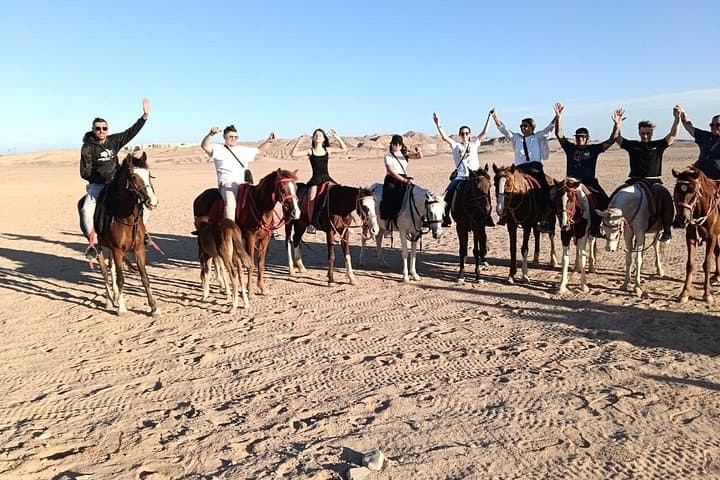 Horse or Camel Ride: Desert Dunes to Red Sea Beaches in Hurghada photo 2