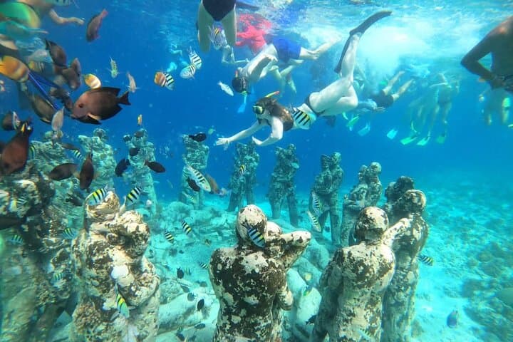 Gili Islands Snorkeling: Swim with Turtles, Underwater Statue & Coral Garden photo 4