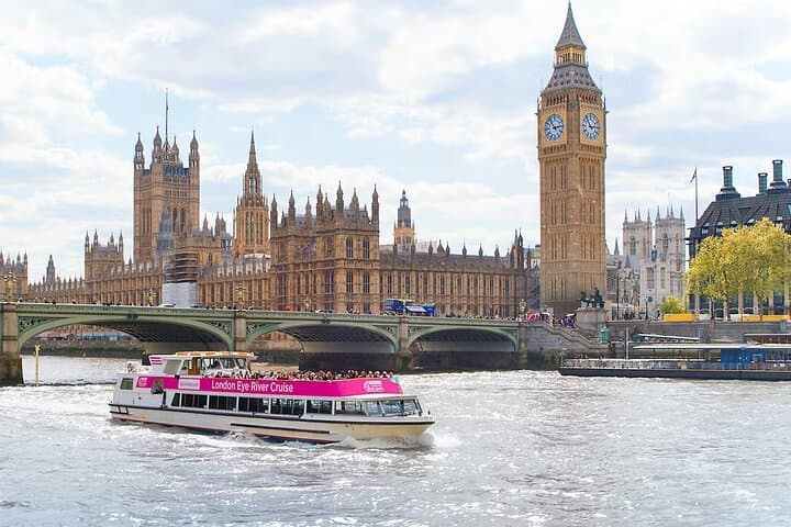 London Eye & Thames Cruise Combo: Panoramic River and Skyline Experience photo 2
