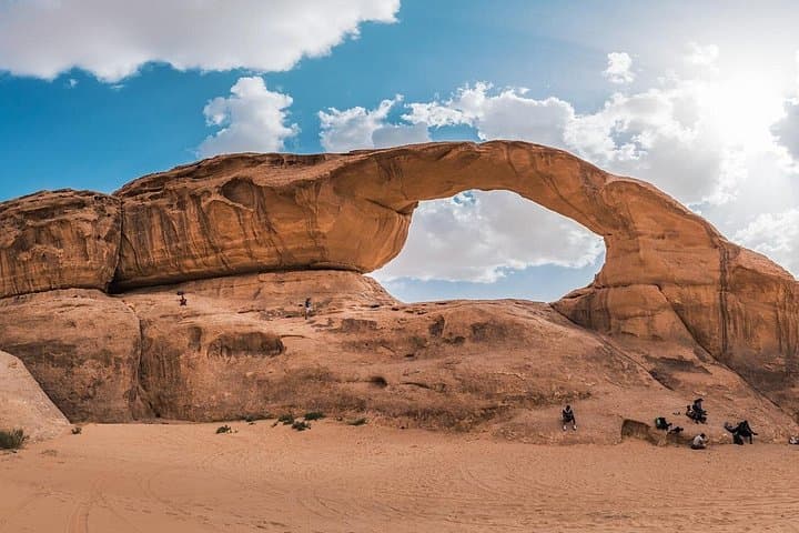 Jeep Tour in Wadi Rum — Red Dunes, Rock Bridges & Bedouin Stories photo 1