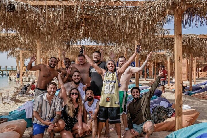 Orange Bay Boat Trip: Snorkel, Parasail & White-Sand Beaches from Hurghada photo 5