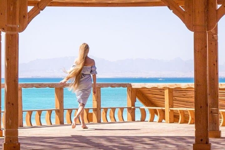 Orange Bay Boat Trip: Snorkel, Parasail & White-Sand Beaches from Hurghada photo 2