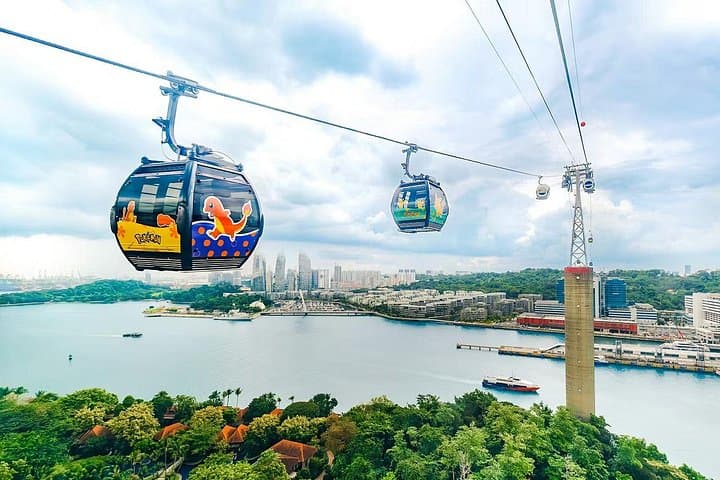 Singapore Cable Car Sky Pass: Mount Faber to Sentosa Round-Trip