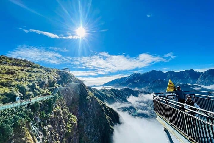 Sapa Glass Bridge & Silver Waterfall Half-Day: O Quy Ho Pass Panoramic Experience photo 2