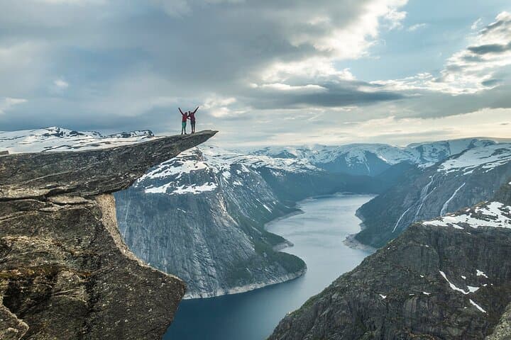 Trolltunga Via Ferrata Sky Ladder Sunset Adventure: Guided Climb & Glamping photo 6