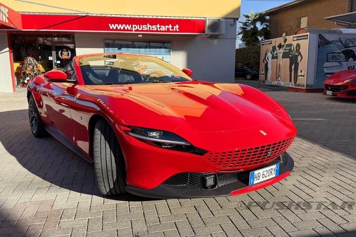 Drive a Ferrari Roma Spider in Maranello — Pushstart Driving Emotions photo 2