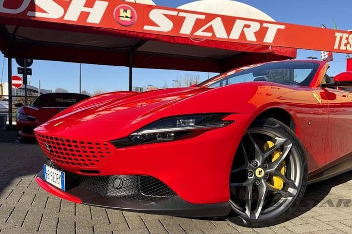 Drive a Ferrari Roma Spider in Maranello — Pushstart Driving Emotions photo 3