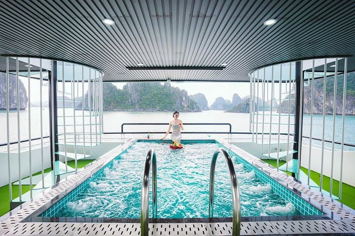Luxury Ha Long Bay Day Cruise from Hanoi aboard Sky Cruise photo 6