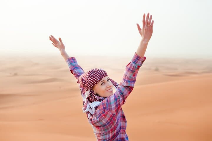 Dubai VIP Red Dune Desert Safari: 4x4 Bashing, Camel Rides & BBQ Under the Stars photo 3