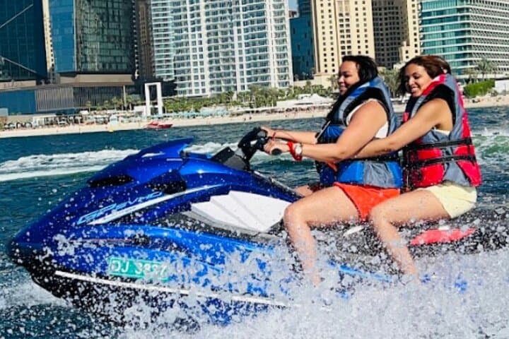 Dubai Marina Jet Ski Adventure: Skyline Rides from JBR to Atlantis photo 4