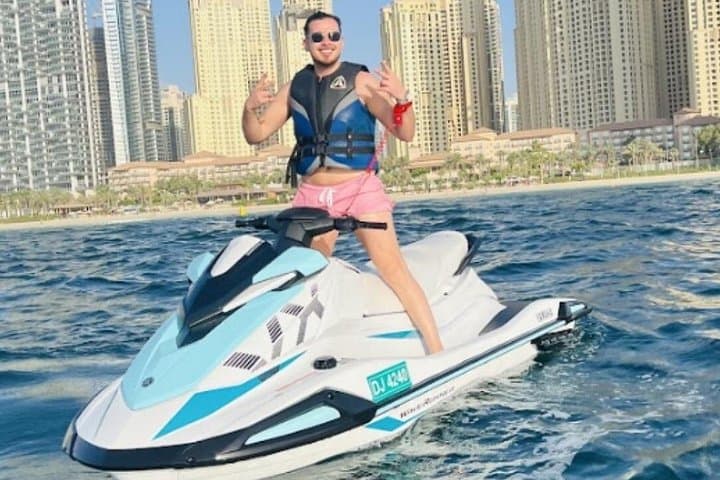 Dubai Marina Jet Ski Adventure: Skyline Rides from JBR to Atlantis