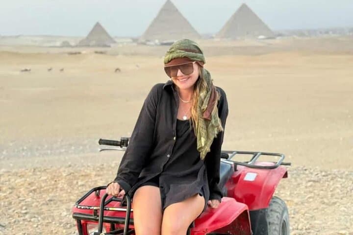 VIP Private Giza Pyramids & Sphinx Tour with Sunrise or Sunset ATV photo 4
