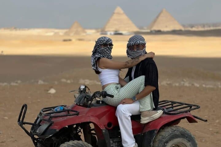 VIP Private Giza Pyramids & Sphinx Tour with Sunrise or Sunset ATV photo 2