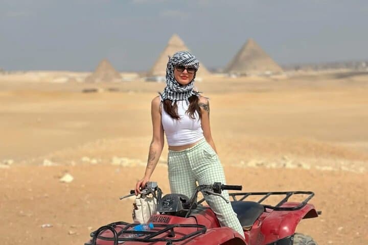 VIP Private Giza Pyramids & Sphinx Tour with Sunrise or Sunset ATV photo 6