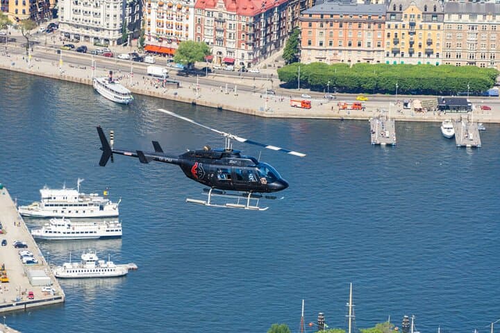 Private Helicopter Tour Over Stockholm: 60-Minute Scenic Flight photo 2