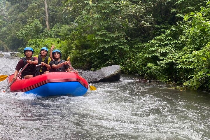 Telaga Waja White Water Rafting — 16km Bali River Adventure with Lunch
