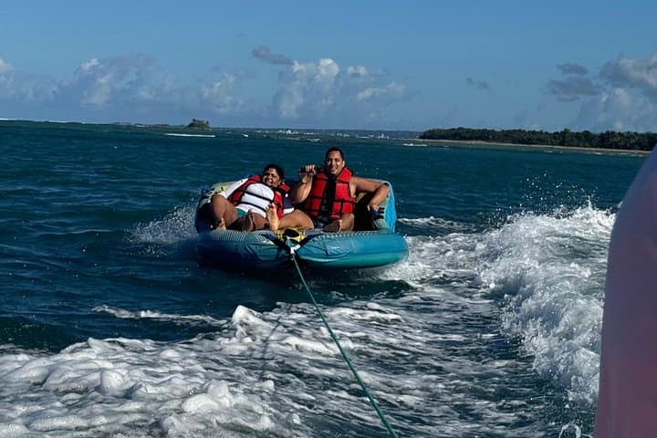 Puerto Plata Tube Ride Adventure: High-Speed Inflatable Towable on the North Coast photo 1