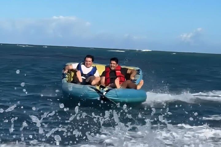 Puerto Plata Tube Ride Adventure: High-Speed Inflatable Towable on the North Coast photo 3