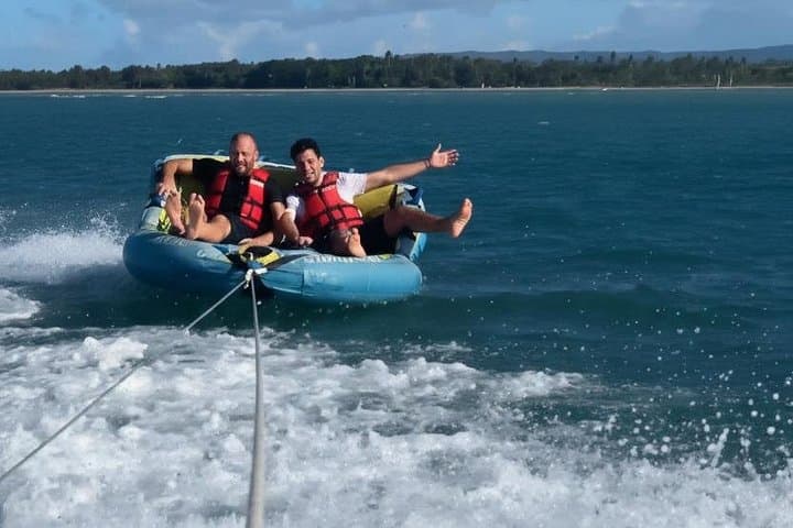 Puerto Plata Tube Ride Adventure: High-Speed Inflatable Towable on the North Coast photo 4