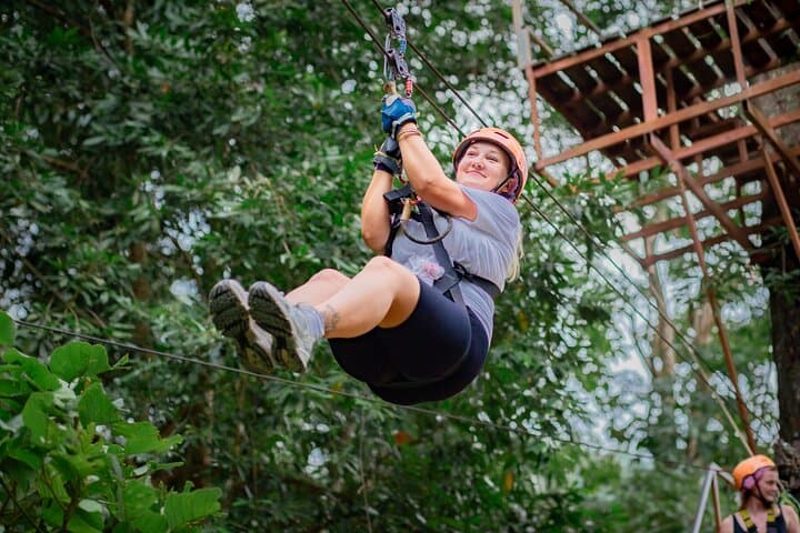 Koh Samui Tree Bridge Zipline: Canopy Tour Over Rainforest & Waterfall Views photo 5