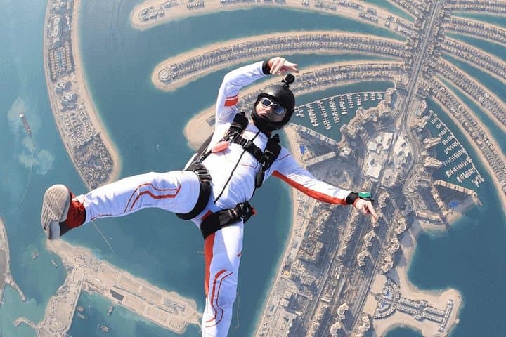 Dubai Skydive: Tandem Jump Over The Palm & Desert with Photos and Video photo 4