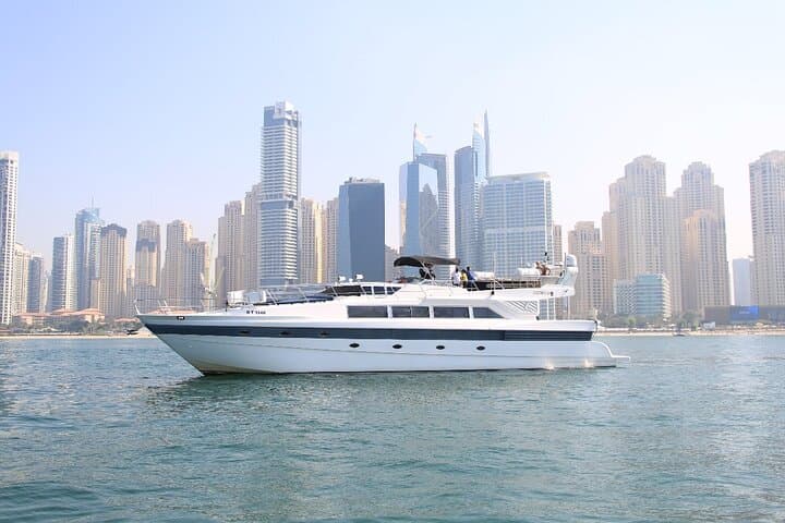Dubai Marina Shared Luxury Yacht Cruise: Palm, Burj Al Arab & Bluewaters photo 1