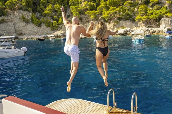 Capri Boat Tour from Positano: Blue Grotto, Snorkeling & Sunset at Li Galli photo 5