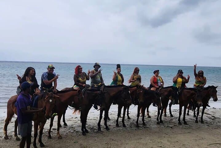 Horseback Swim & Bamboo Rafting from Montego Bay — Rose Hall Day Trip photo 2