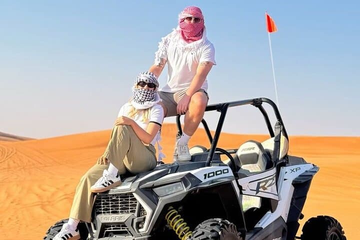 Dubai Private Red Dune Buggy Safari & Sunset BBQ in Lahbab Desert photo 2