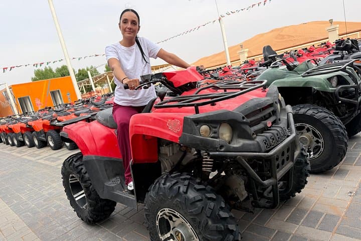 Dubai Desert Quad Bike & Dune Buggy Private Tour — 30 & 60 Min ATV Adventure photo 2