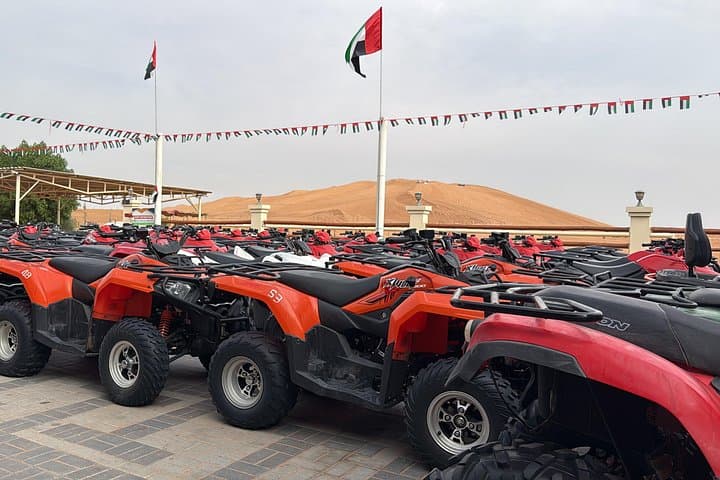 Dubai Desert Quad Bike & Dune Buggy Private Tour — 30 & 60 Min ATV Adventure photo 4