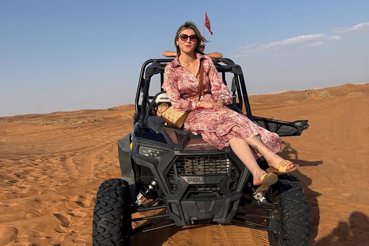 Dubai Desert Quad Bike & Dune Buggy Private Tour — 30 & 60 Min ATV Adventure photo 3