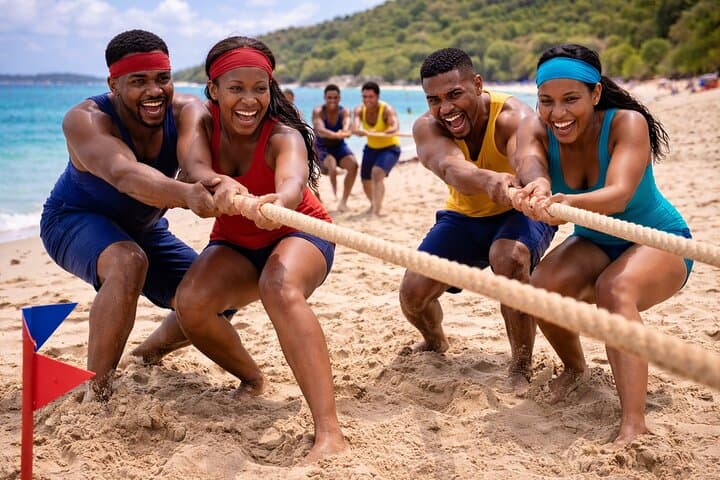St. Thomas Couples Connection Challenge: 4-Hour Beach Bonding Experience photo 4