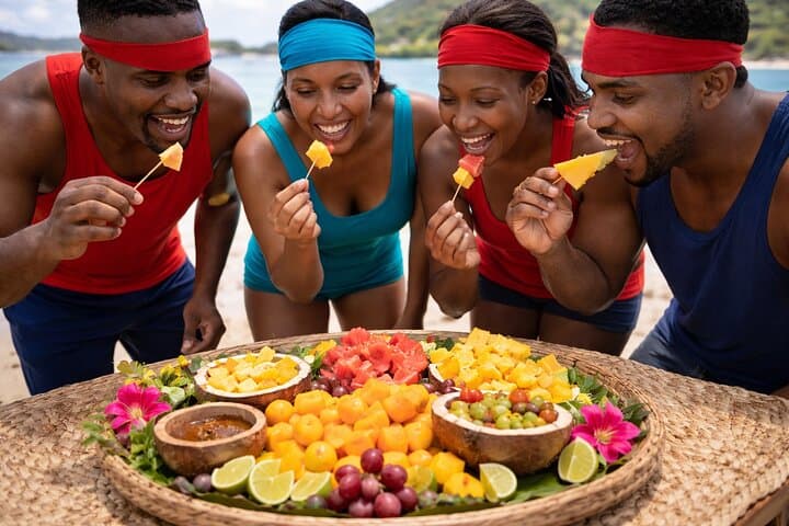 St. Thomas Couples Connection Challenge: 4-Hour Beach Bonding Experience