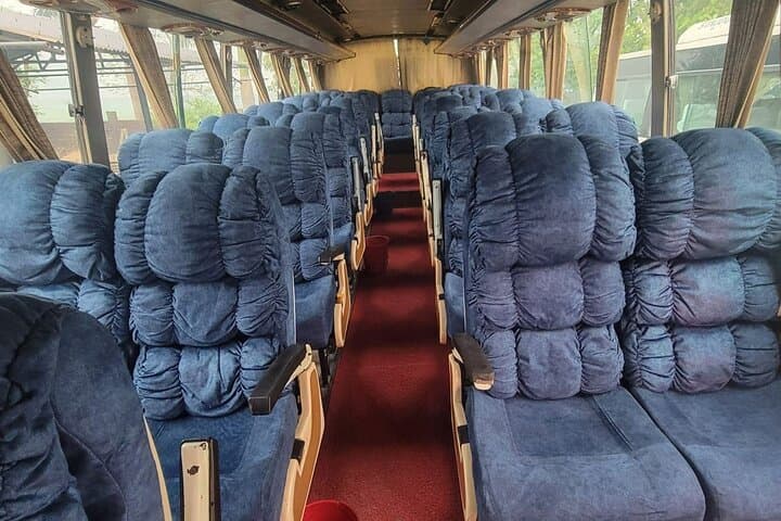 Pokhara to Lumbini: Comfortable 2x2 Sofa-Seater Tourist Bus Transfer